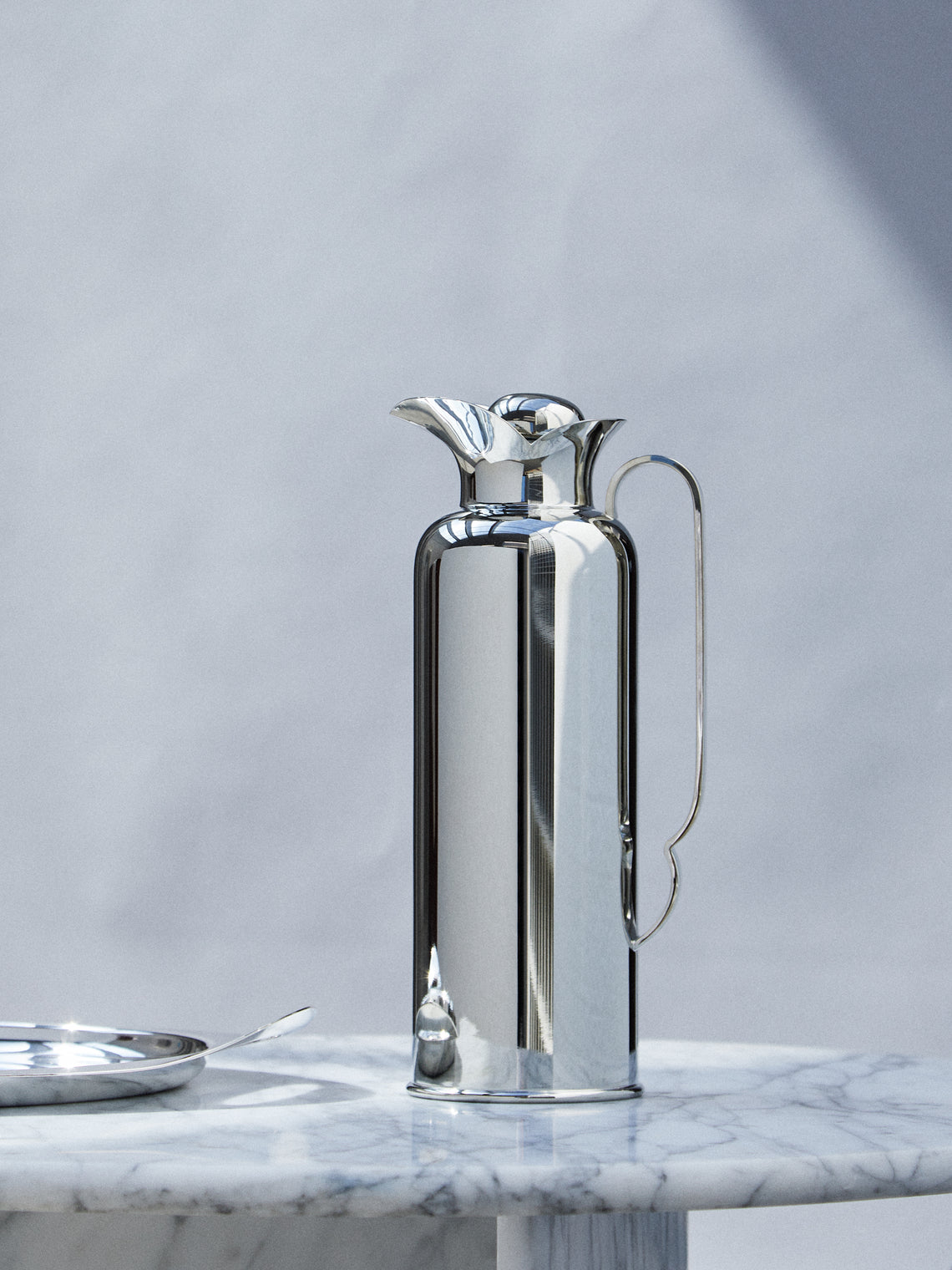 Zanetto - Airone Silver-Plated Thermic Pitcher - Silver - ABASK