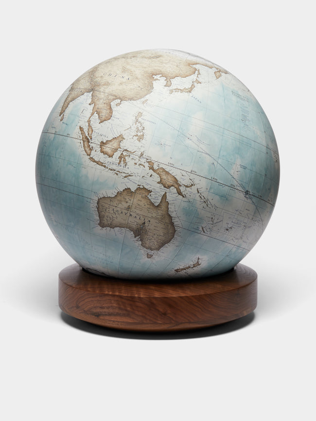 Bellerby & Co - The Albion Desktop Globe (50cm) - Blue - ABASK - 