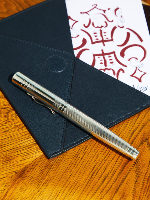 Yard O Led - Viceroy Grand Barley Sterling Silver Fountain Pen -  - ABASK