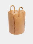 Otis Ingrams - Woven Leather Basket -  - ABASK - 