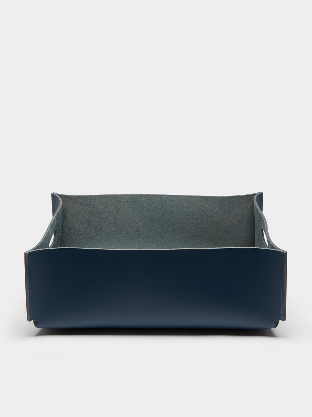 Amsterdam Leather Low Basket