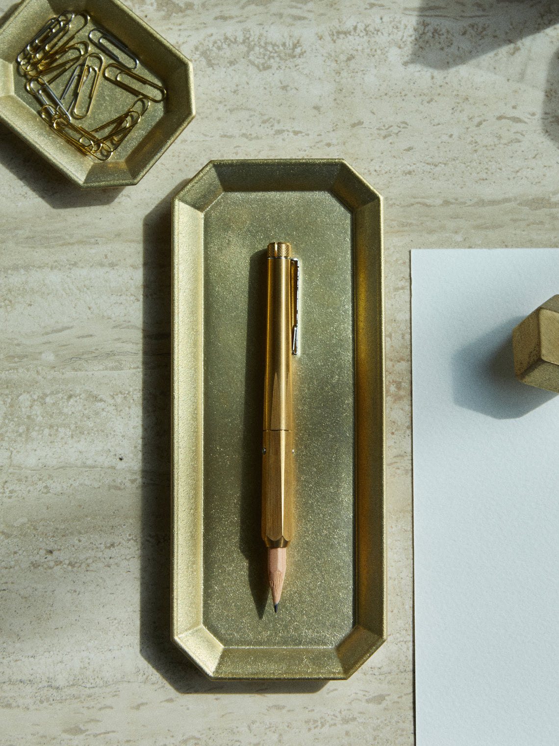 Futagami - Brass Large Tray -  - ABASK