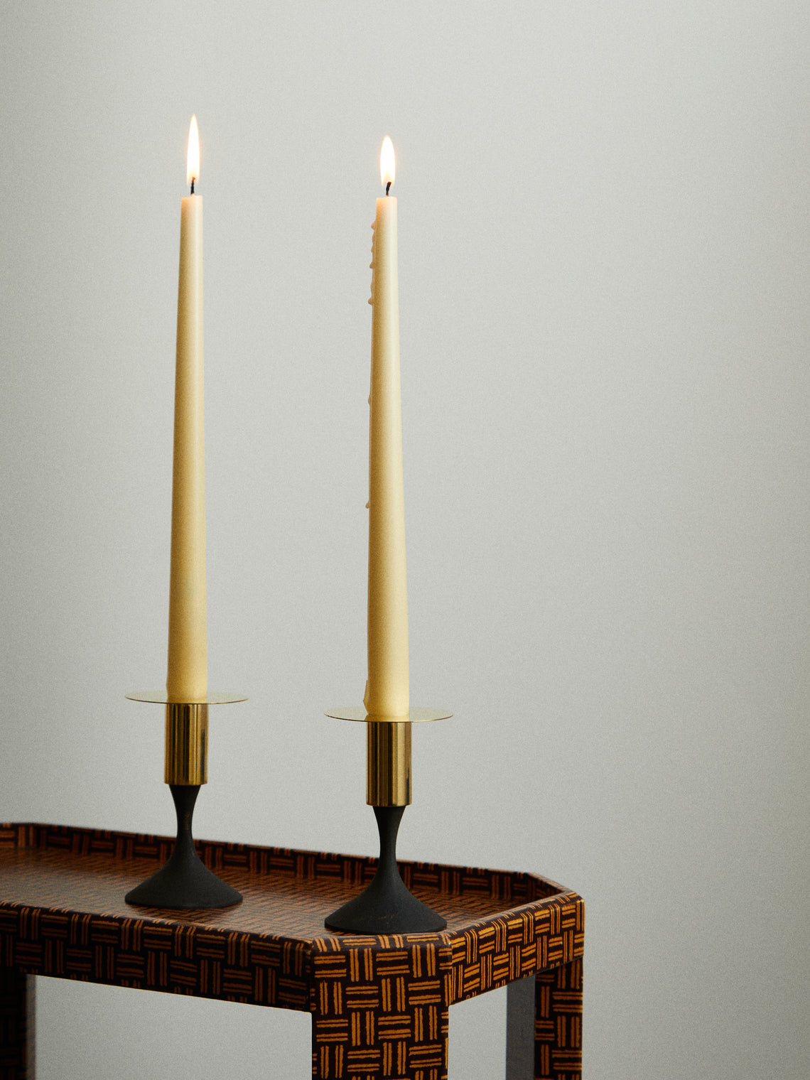 Brass Candle Holders (Set of 2)