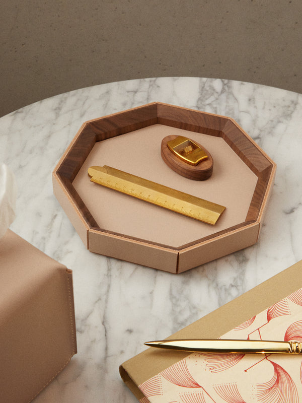 Rabitti 1969 - Coste Leather Small Valet Tray -  - ABASK