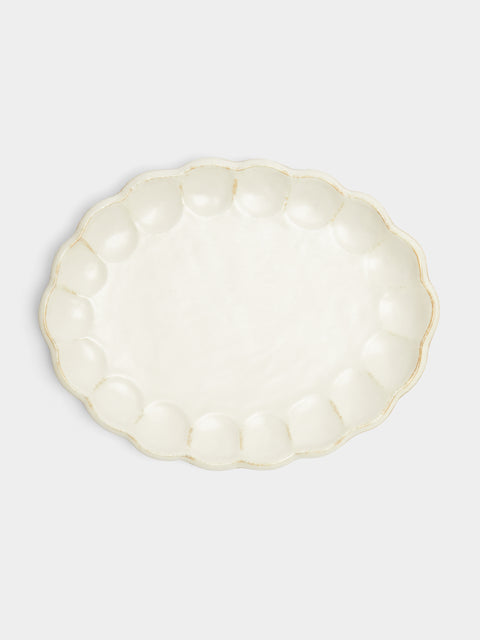 Kaneko Kohyo - Rinka Ceramic Large Serving Platter -  - ABASK - 