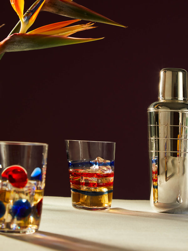 Bora Hand-Blown Murano Glass Tumbler (15oz/440ml)