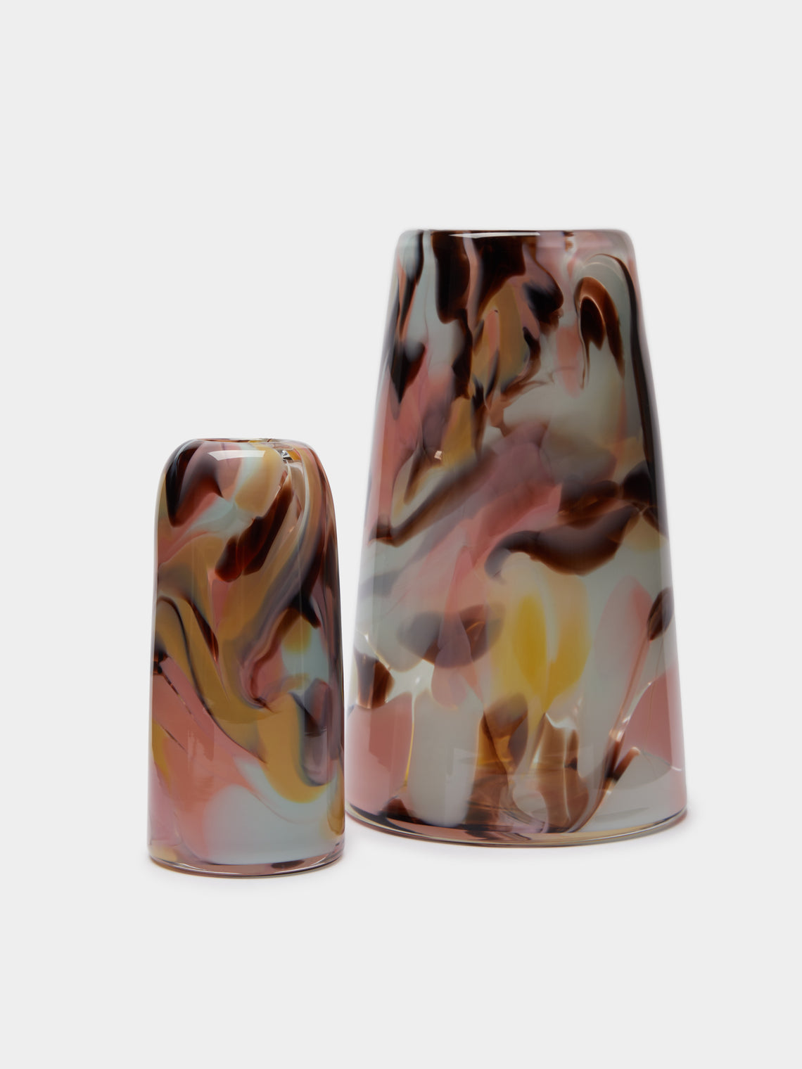 The Glass Studio - Marbled Glass Vase - Multiple - ABASK