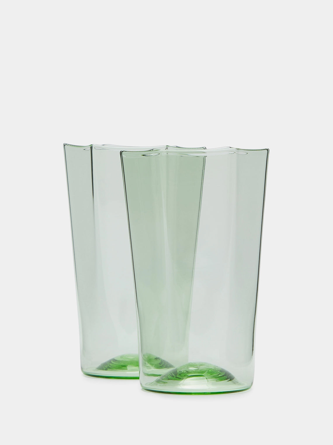 Yali Glass - Venexia Small Tumbler - Green - ABASK