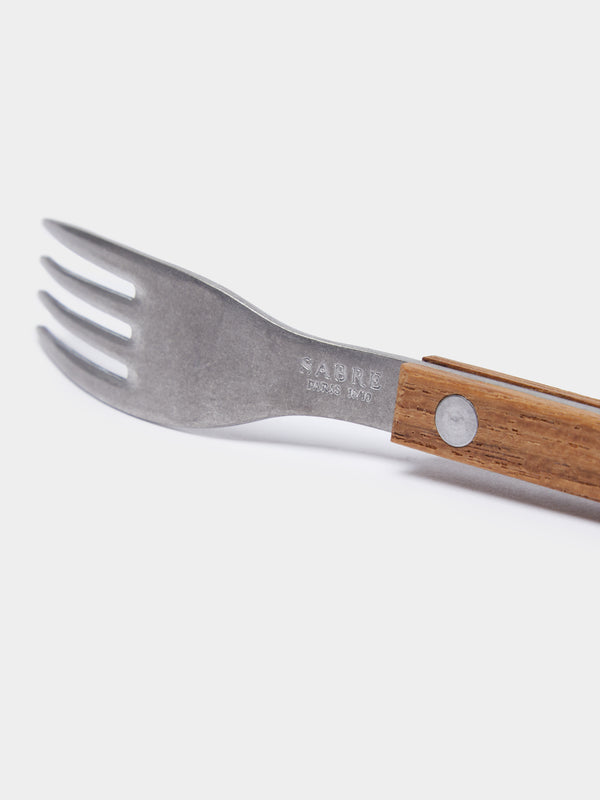 Sabre - Bistrot Teak Cake Fork -  - ABASK