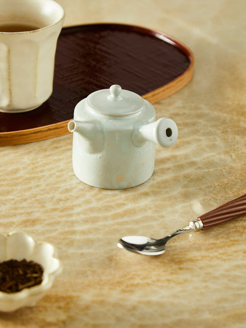 Shimojo Sans - Wood-Fired Kyuusu Teapot - - ABASK