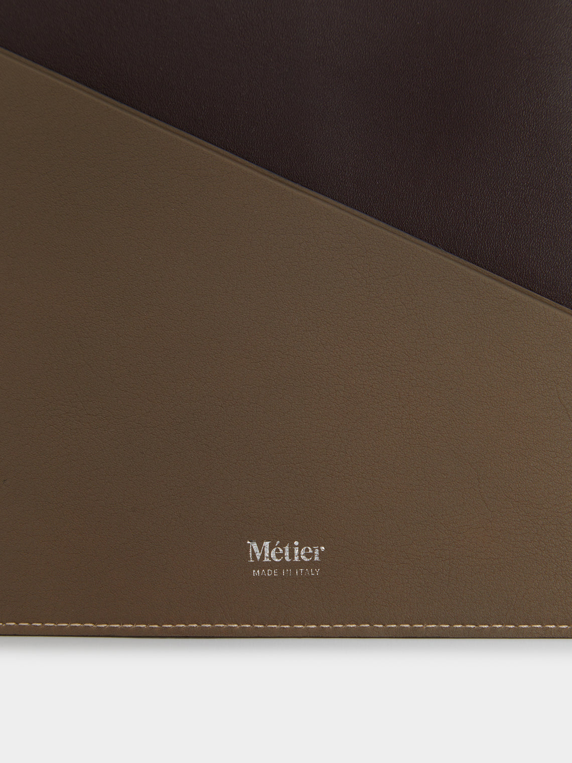 Métier - Leather A4 Document Folder - Taupe - ABASK