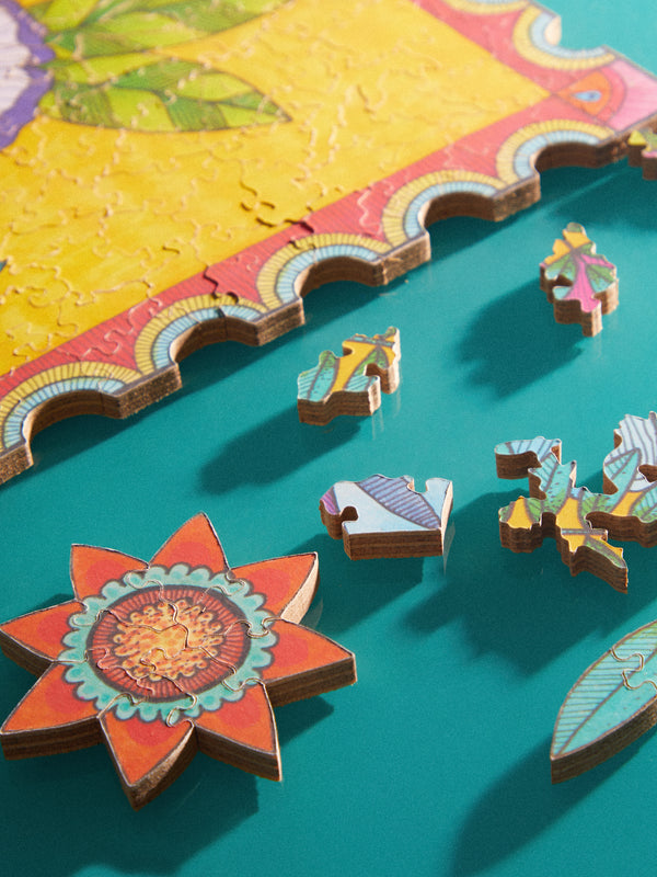 PAR Puzzles - 'Overflowing' Hand-Cut Wood Puzzle -  - ABASK