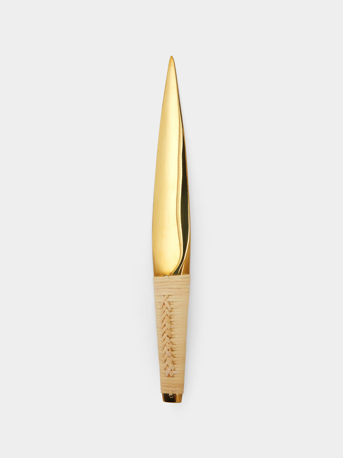 Rattan Brass Letter Opener