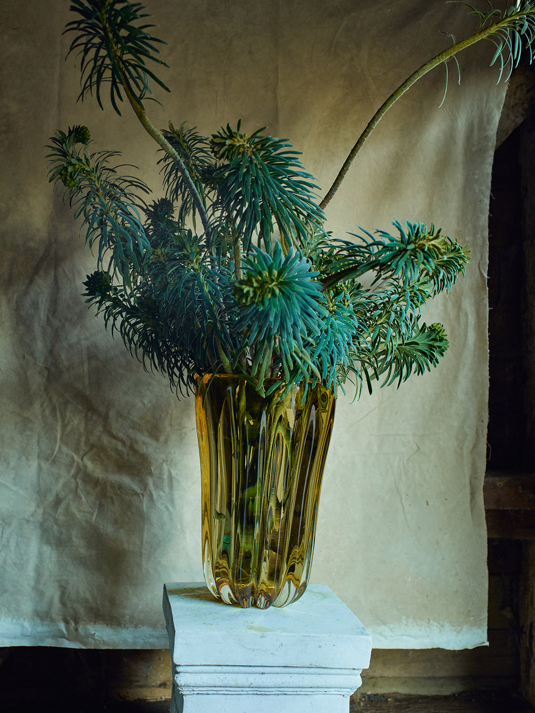 Fiori Large Murano Glass Vase