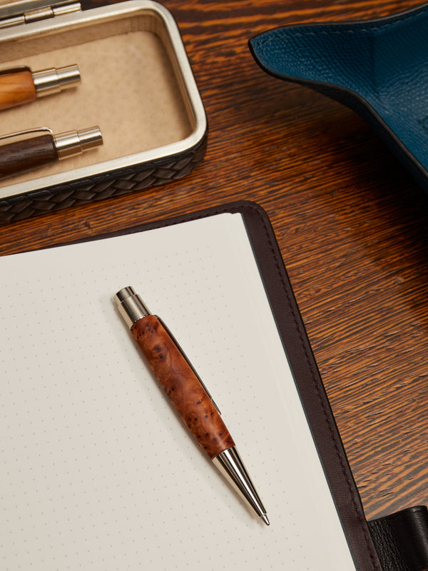 Berlin Thuya Wood Mini Ballpoint Pen