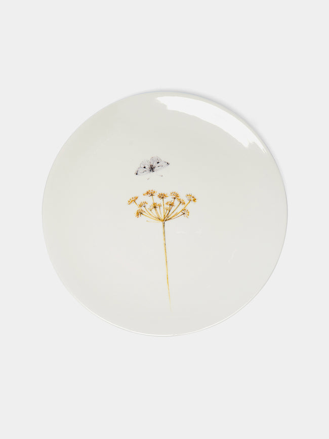 Laboratorio Paravicini - Bloom Ceramic Dinner Plates (Set of 6) - White - ABASK - 