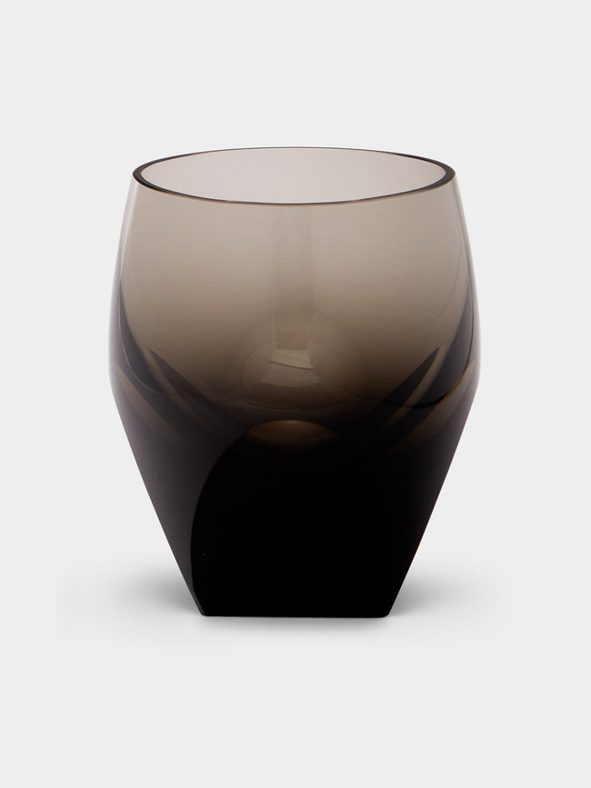 Moser - Bar Crystal Whiskey Glass (Set of 2) - Grey - ABASK - 