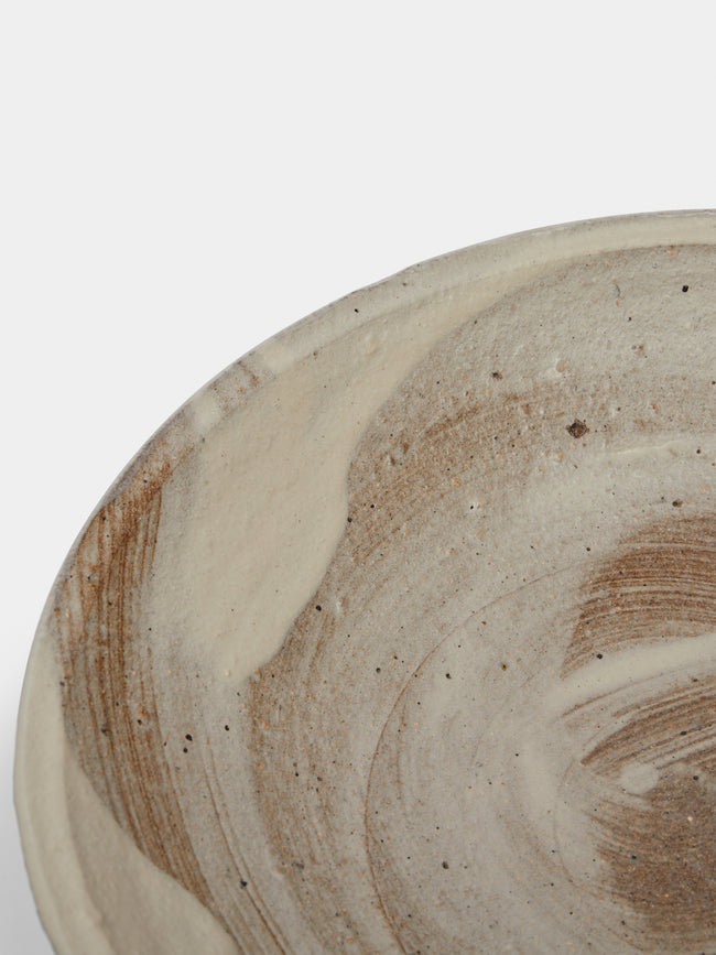 Ingot Objects - Ash Glazed Serving Bowl - Beige - ABASK