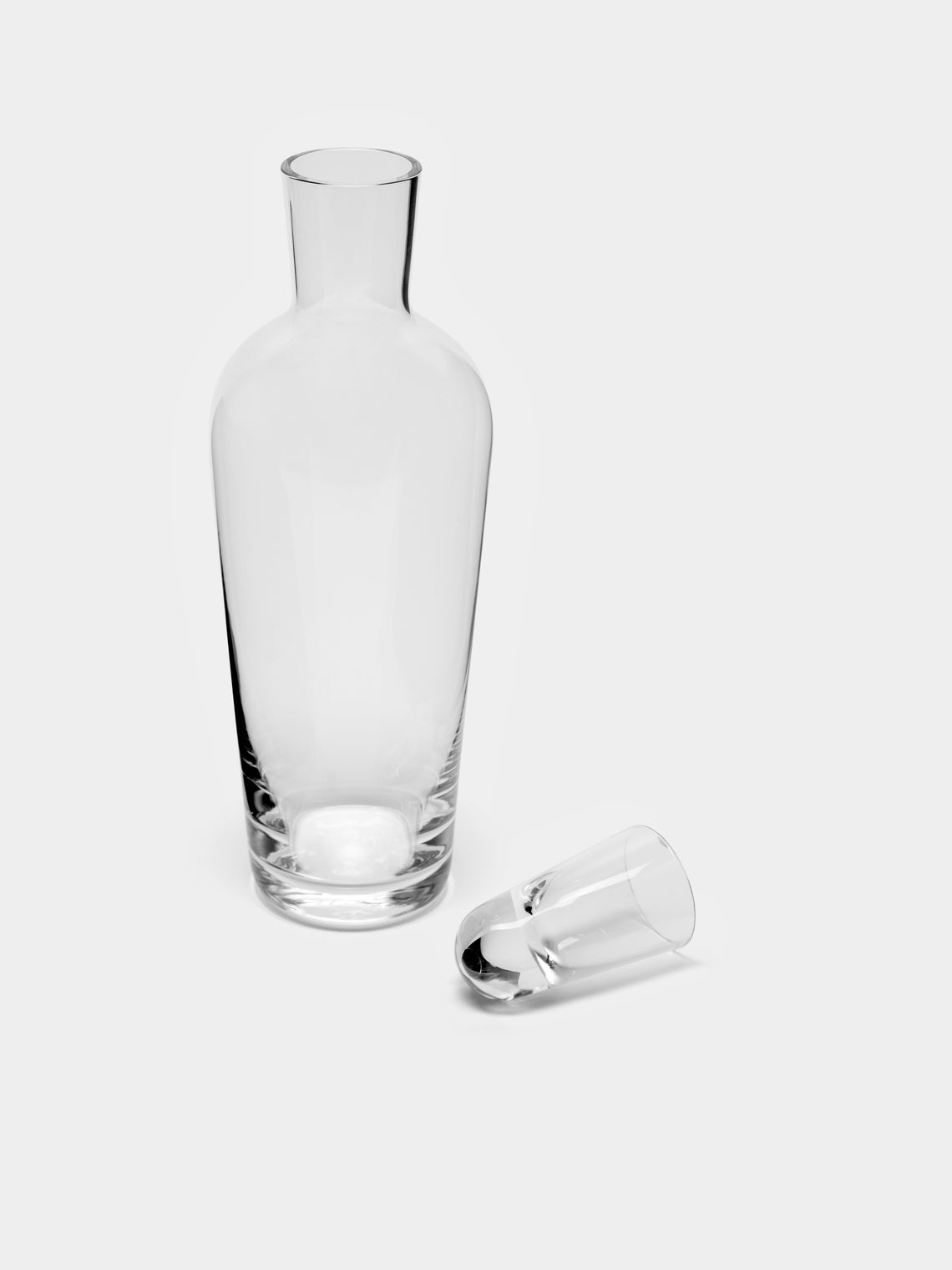 Richard Brendon - Mature Hand-Blown Crystal Wine Decanter - Clear - ABASK