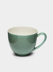 Jaune de Chrome - Todra Porcelain Coffee Cup - Green - ABASK - 