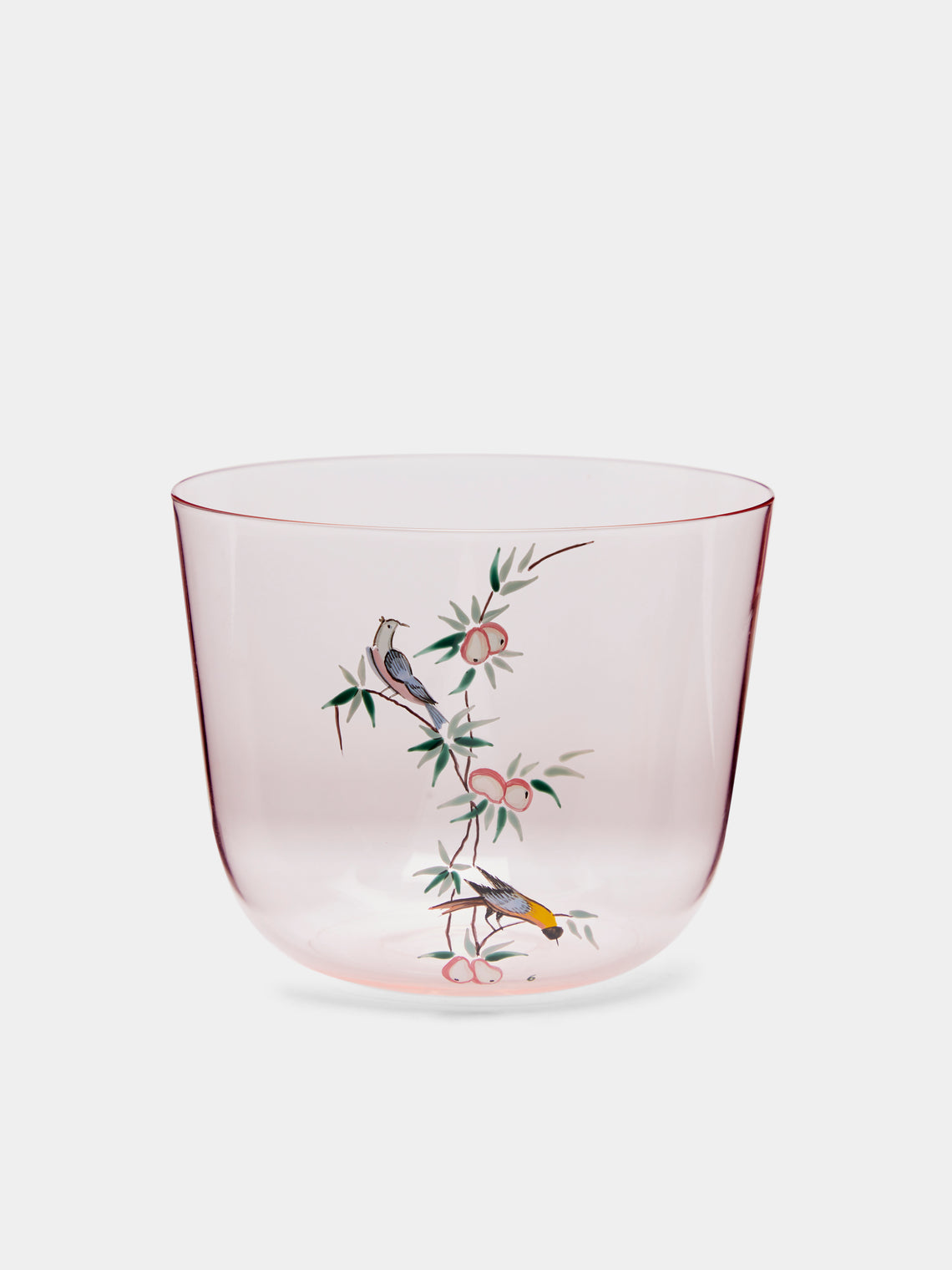 Lobmeyr - Garden of Paradise Hand-Painted Crystal Water Tumbler -  - ABASK - 