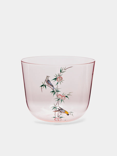 Lobmeyr - Garden of Paradise Hand-Painted Crystal Water Tumbler -  - ABASK - 