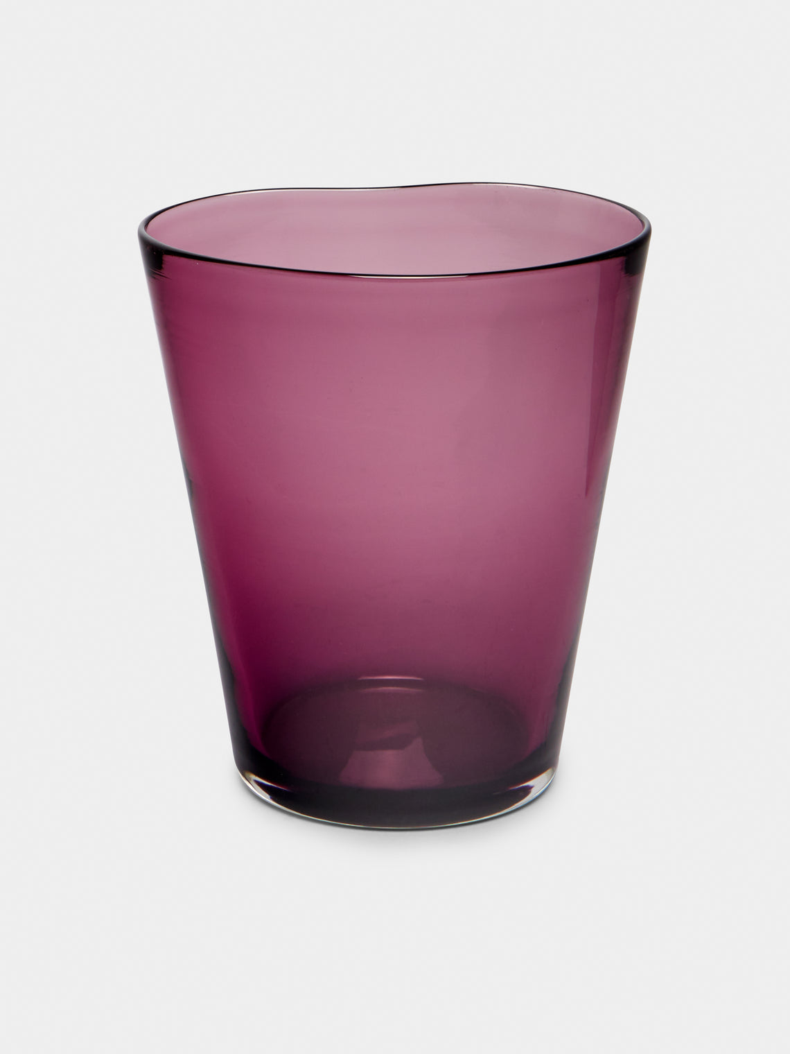 Micheluzzi Glass - Mosso Ametista Hand-Blown Murano Glass Tumbler -  - ABASK - 
