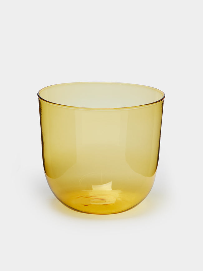 Yali Glass - Vienna Goto Murano Glass Tumbler (Set of 2) - Yellow - ABASK - 
