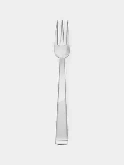 Wiener Silber Manufactur - Josef Hoffmann 135 Silver Plated Pastry Fork - Silver - ABASK - 