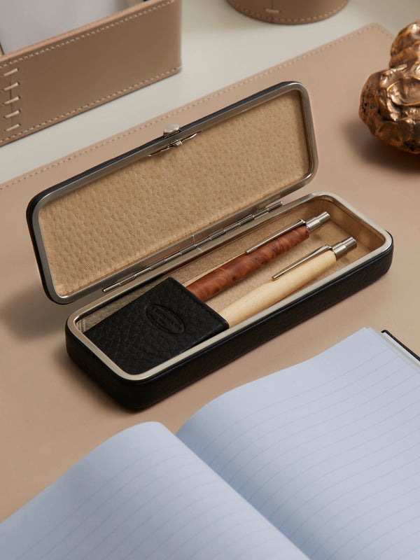 F. Hammann - Leather Pencil Case -  - ABASK