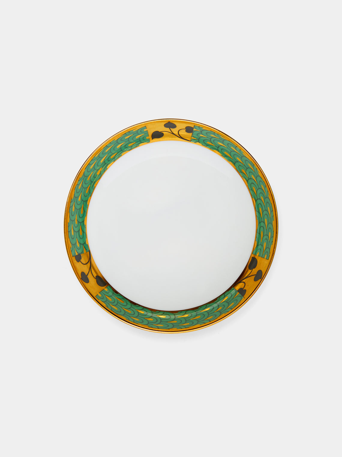 Augarten - Secession Hand-Painted Porcelain Small Dish - ABASK