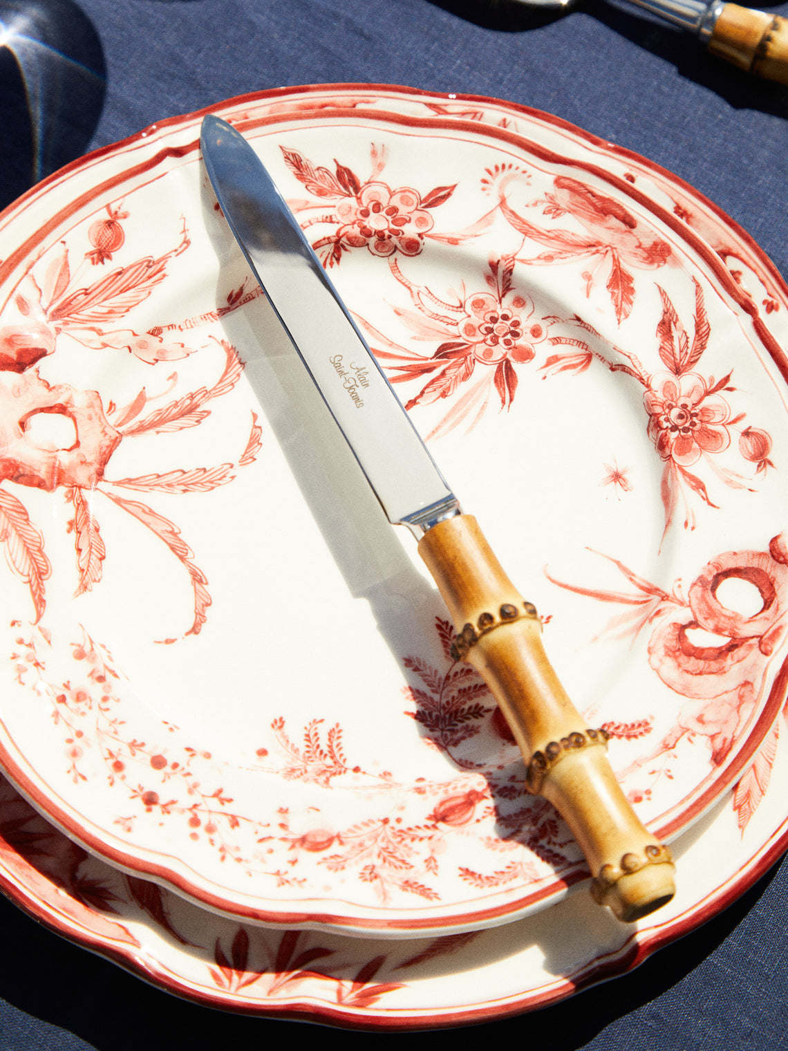 Alain Saint-Joanis - Bamboo Dinner Knife - Brown - ABASK