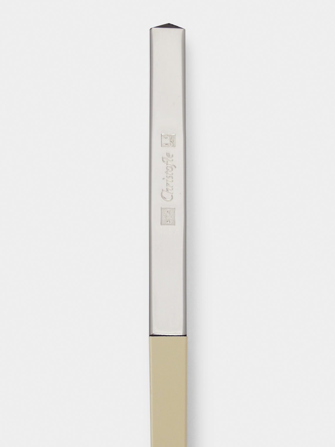 Christofle - Uni Silver-Plated Japanese Chopsticks - White - ABASK
