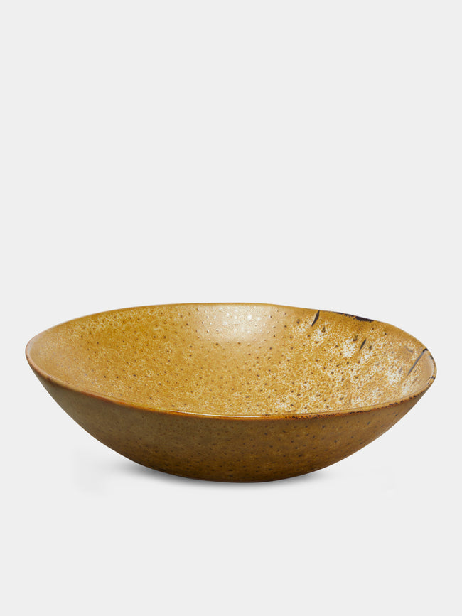 Mervyn Gers Ceramics - Large Bowl - Yellow - ABASK - 