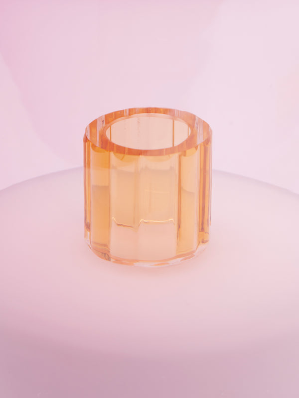 Green Wolf Lighting - Ametista I Hand-Blown Murano Glass Portable Table Light -  - ABASK