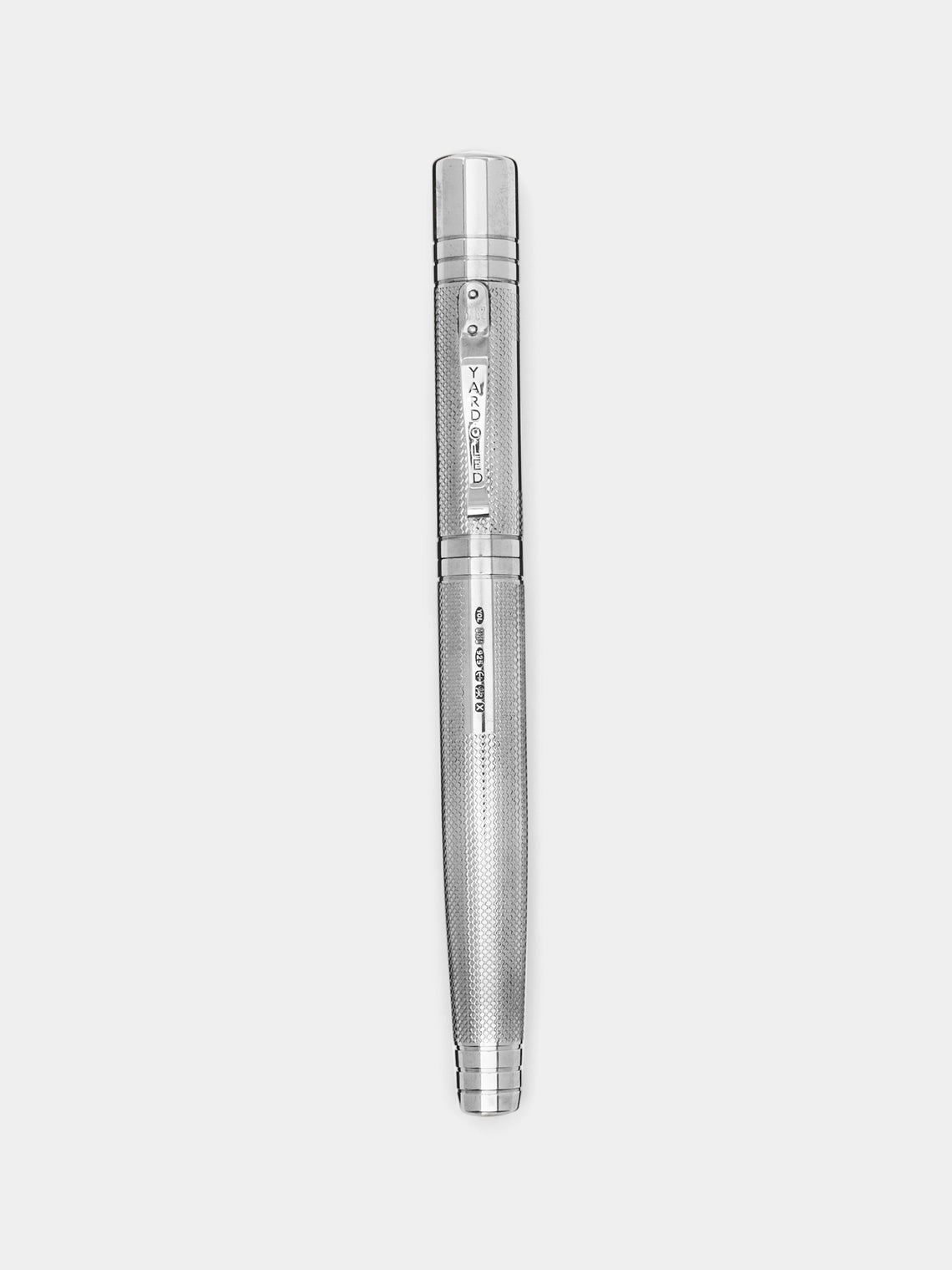Yard O Led - Viceroy Grand Sterling Silver Barley Fountain Pen - Silver - ABASK - 