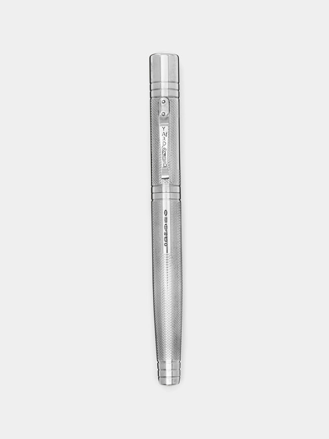 Yard O Led - Viceroy Grand Barley Sterling Silver Fountain Pen - Silver - ABASK - 