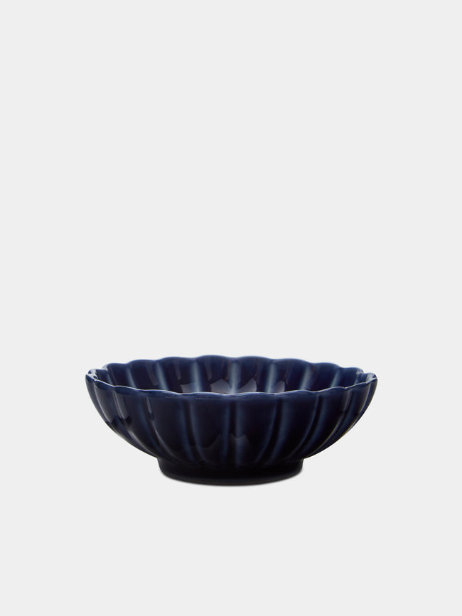 Kaneko Kohyo - Giyaman Urushi Ceramic Condiment Bowls (Set of 4) - Blue - ABASK - 