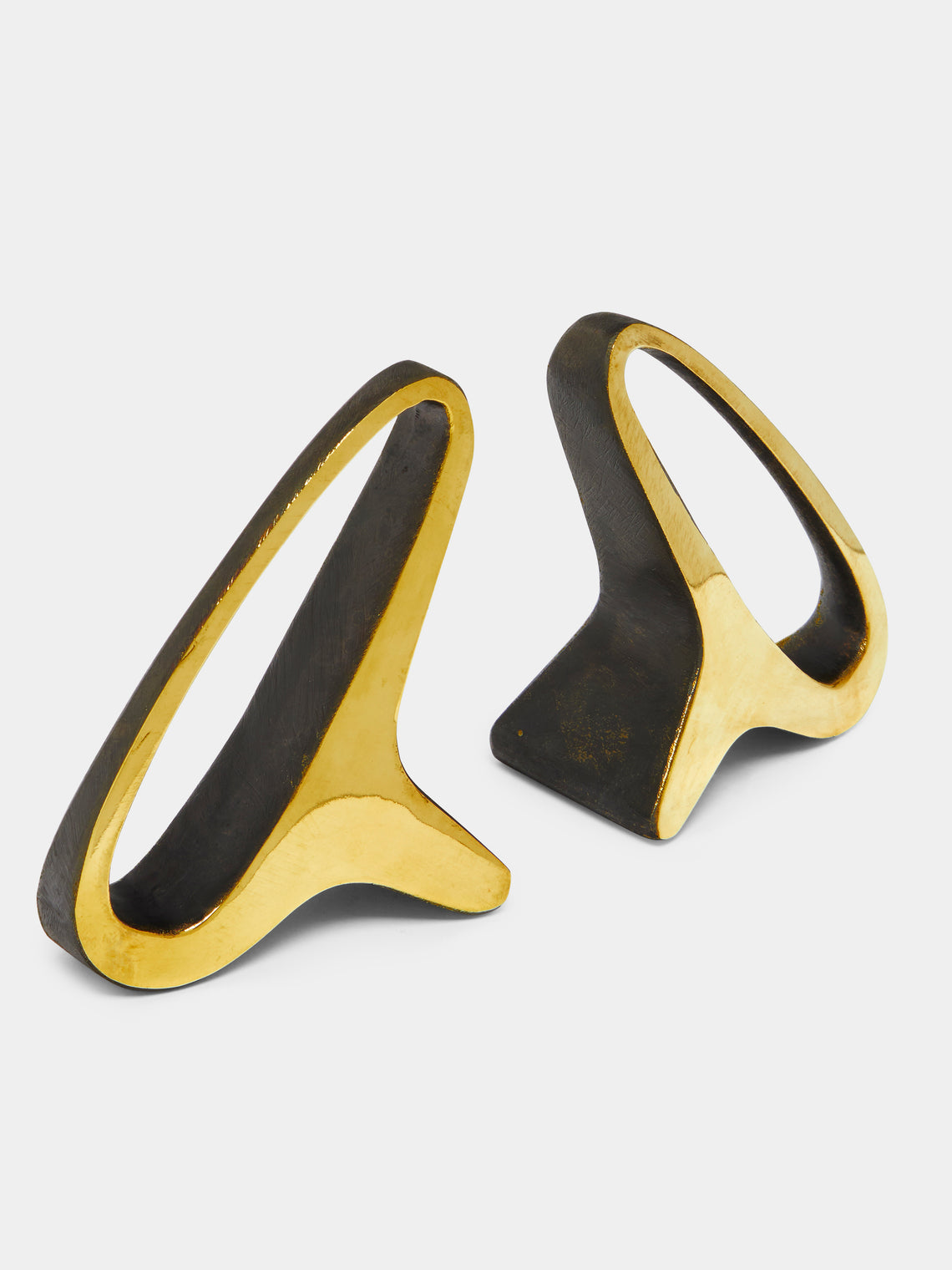 Earlobe Brass Bookends