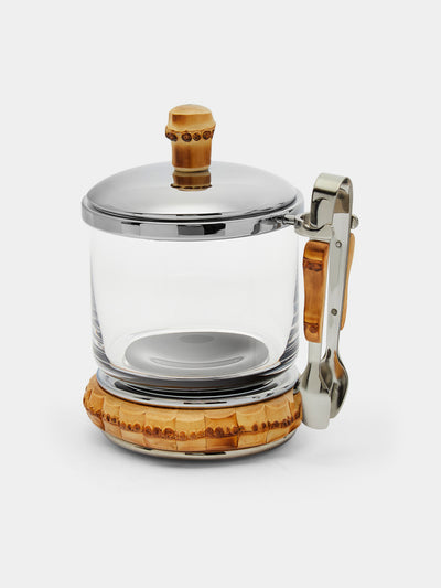 Lorenzi Milano - Bamboo Sugar Bowl with Tongs -  - ABASK - 
