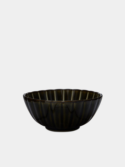 Kaneko Kohyo - Giyaman Urushi Ceramic Bowls (Set of 4) - Green - ABASK - 