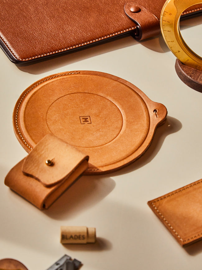 Makers Cabinet - Iris Leather Case - Tan - ABASK