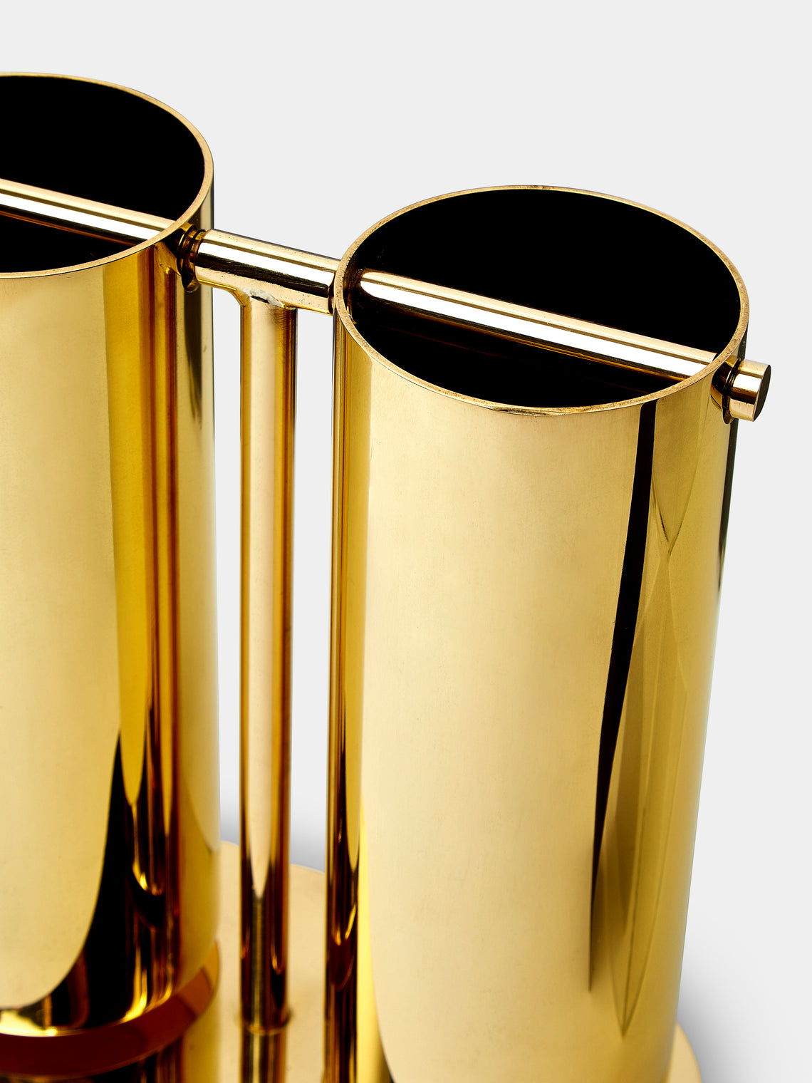 Carl Auböck - Brass Double Swinging Vase - Gold - ABASK