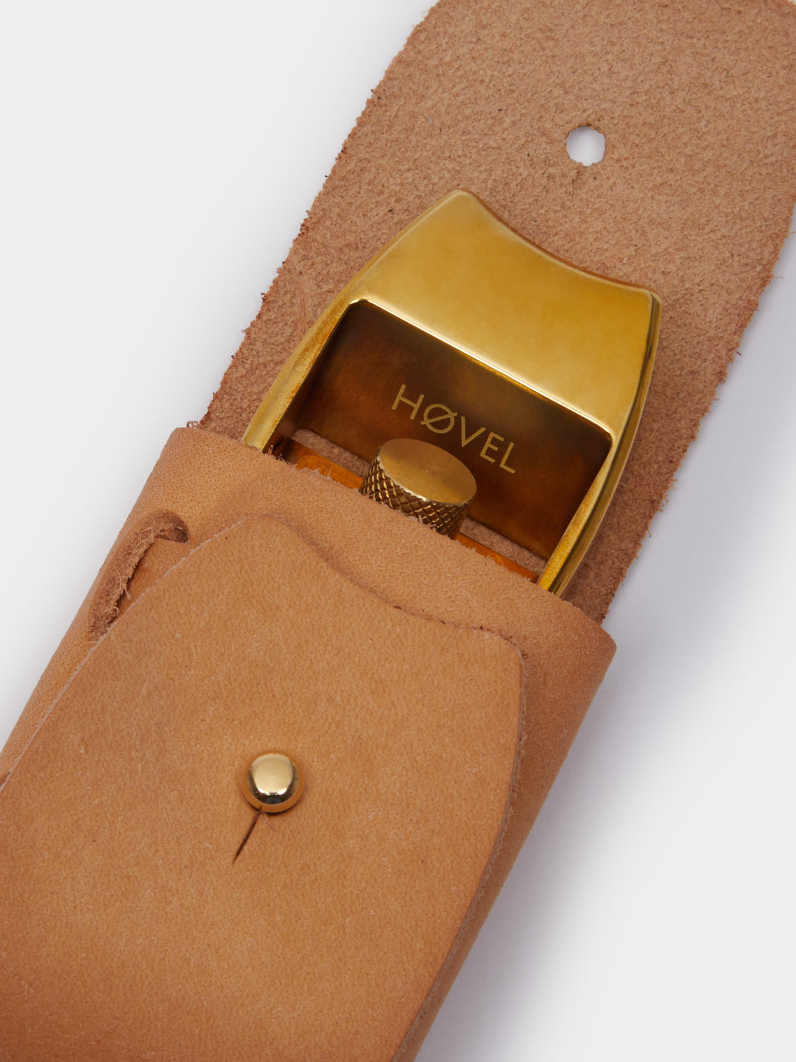 Makers Cabinet - Høvel Leather Case - Tan - ABASK