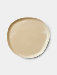 Pottery & Poetry - Hand-Glazed Porcelain Dinner Plates (Set of 4) - White - ABASK - 
