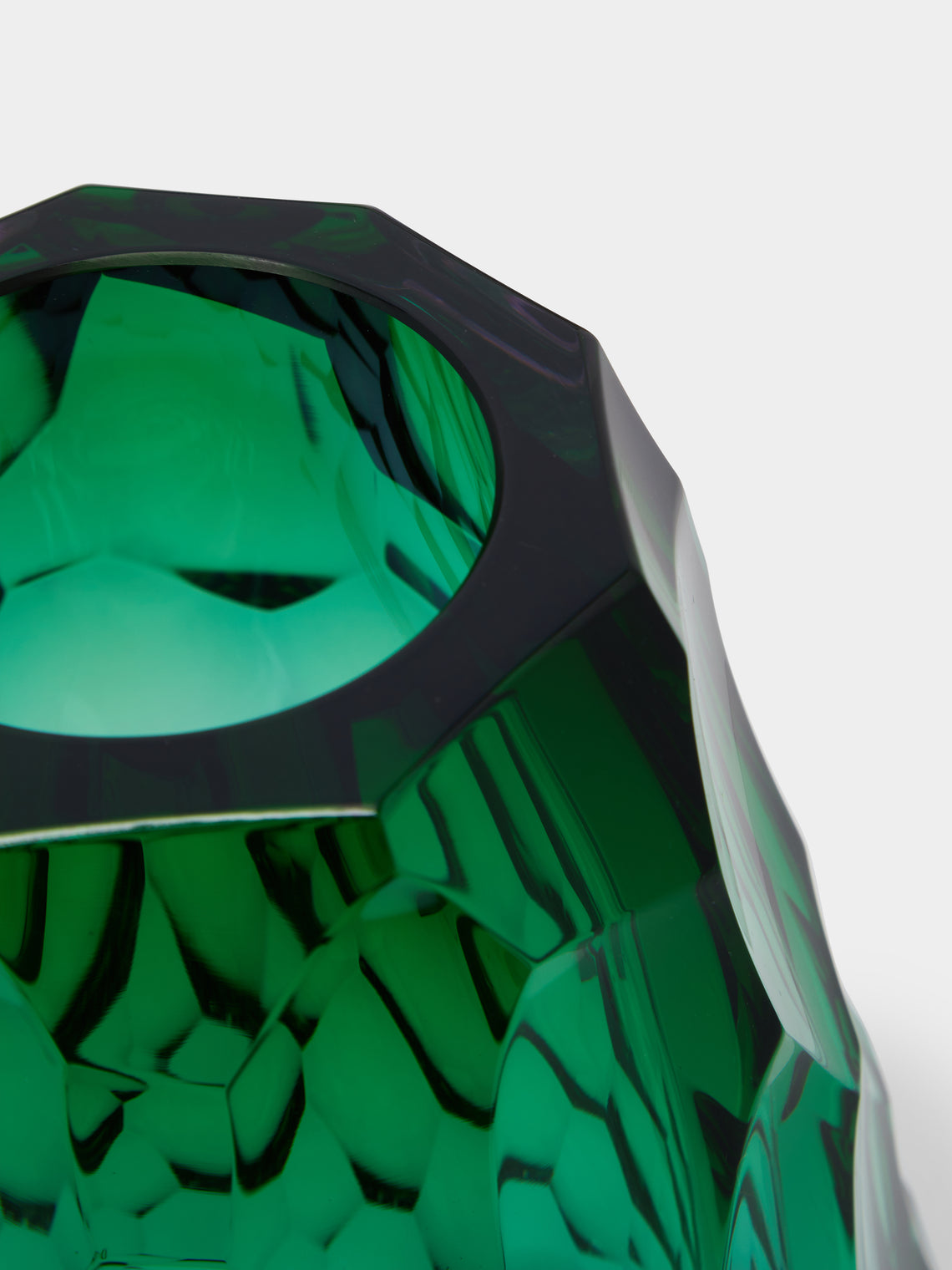 Moser - Stones Hand-Blown Crystal Vase -  - ABASK