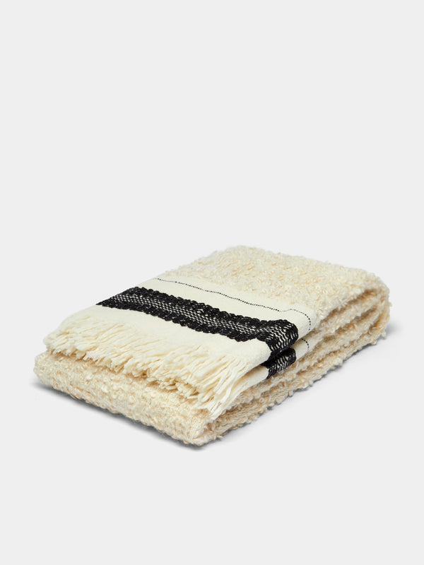 The House of Lyria - Palazzo Hand-Dyed Wool Throw -  - ABASK