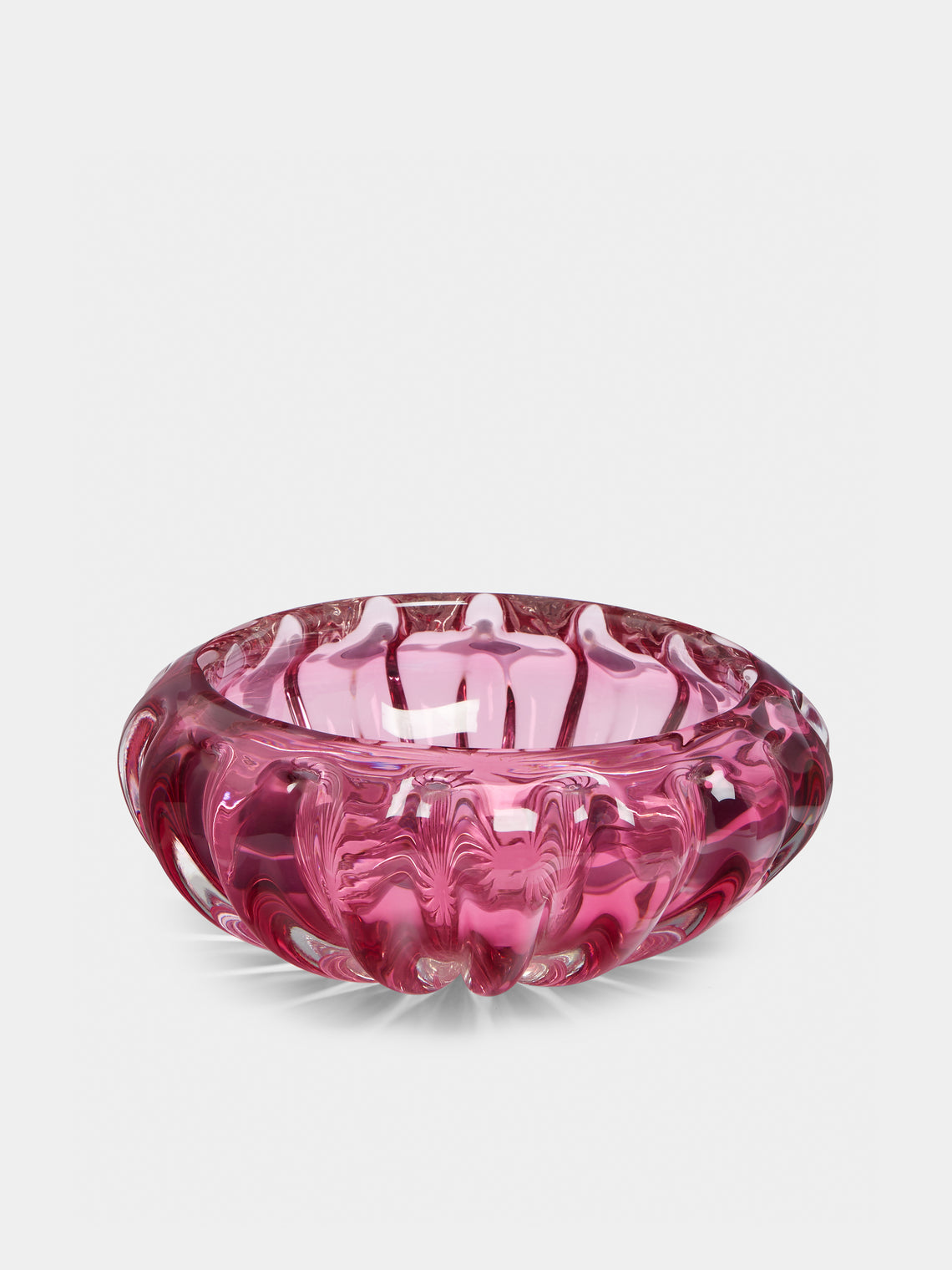 Antique and Vintage - 1955 Seguso Vetri D'art Murano Glass Bowl (Set of 2) - Pink - ABASK