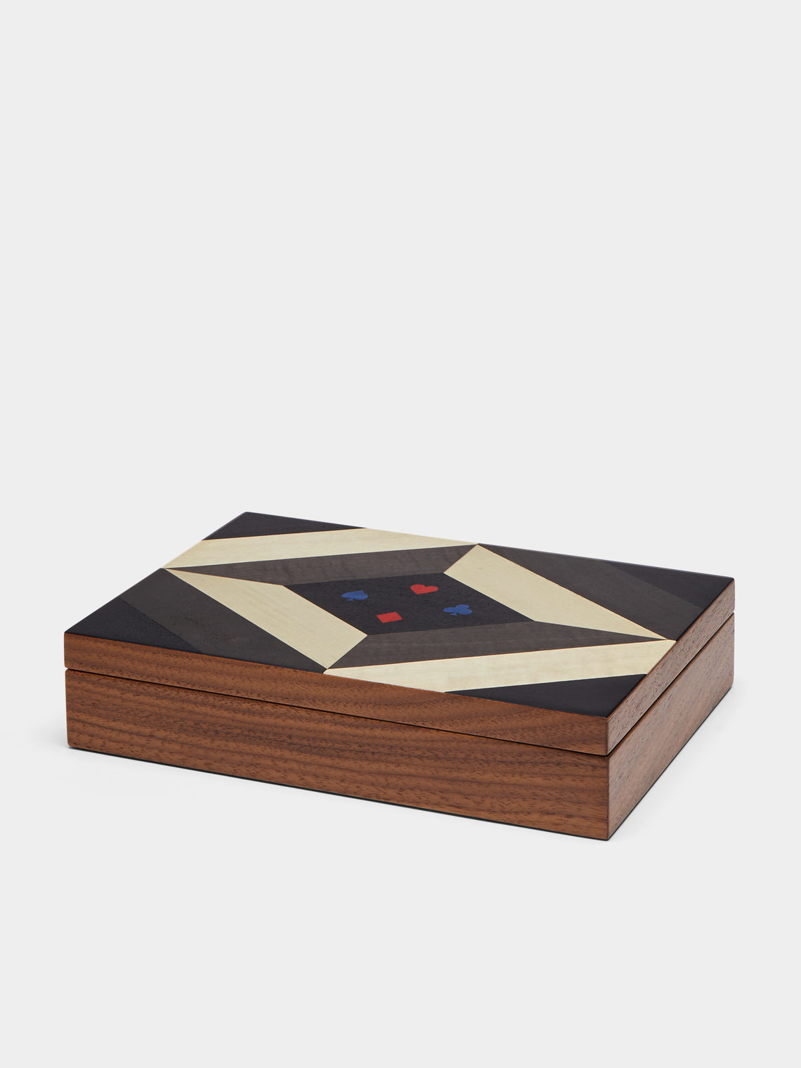 Linley - Marquetry Wood Playing Cards Set -  - ABASK