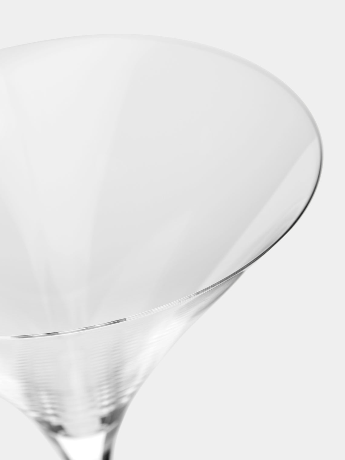 Lobmeyr - Ambassador Hand-Blown Crystal Martini Glass - Clear - ABASK